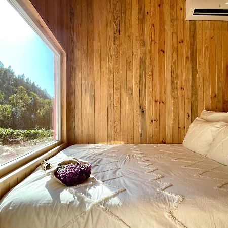 Nativo Natureza Pink Wood Cabin Cela  Buitenkant foto