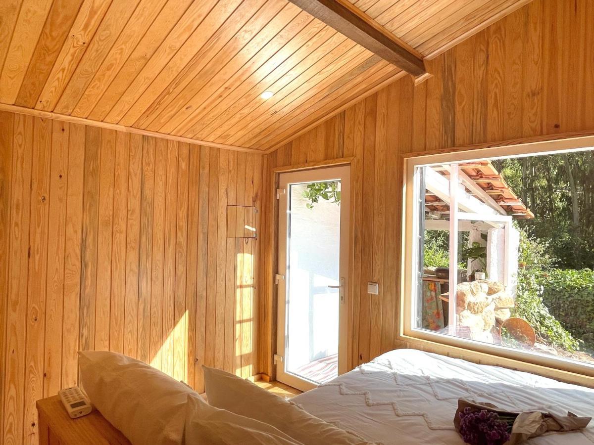 Nativo Natureza Pink Wood Cabin Cela  Buitenkant foto