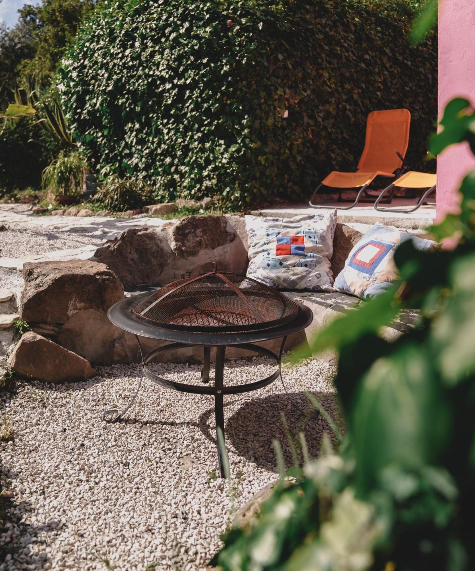 Nativo Natureza Pink Wood Cabin Cela  Buitenkant foto