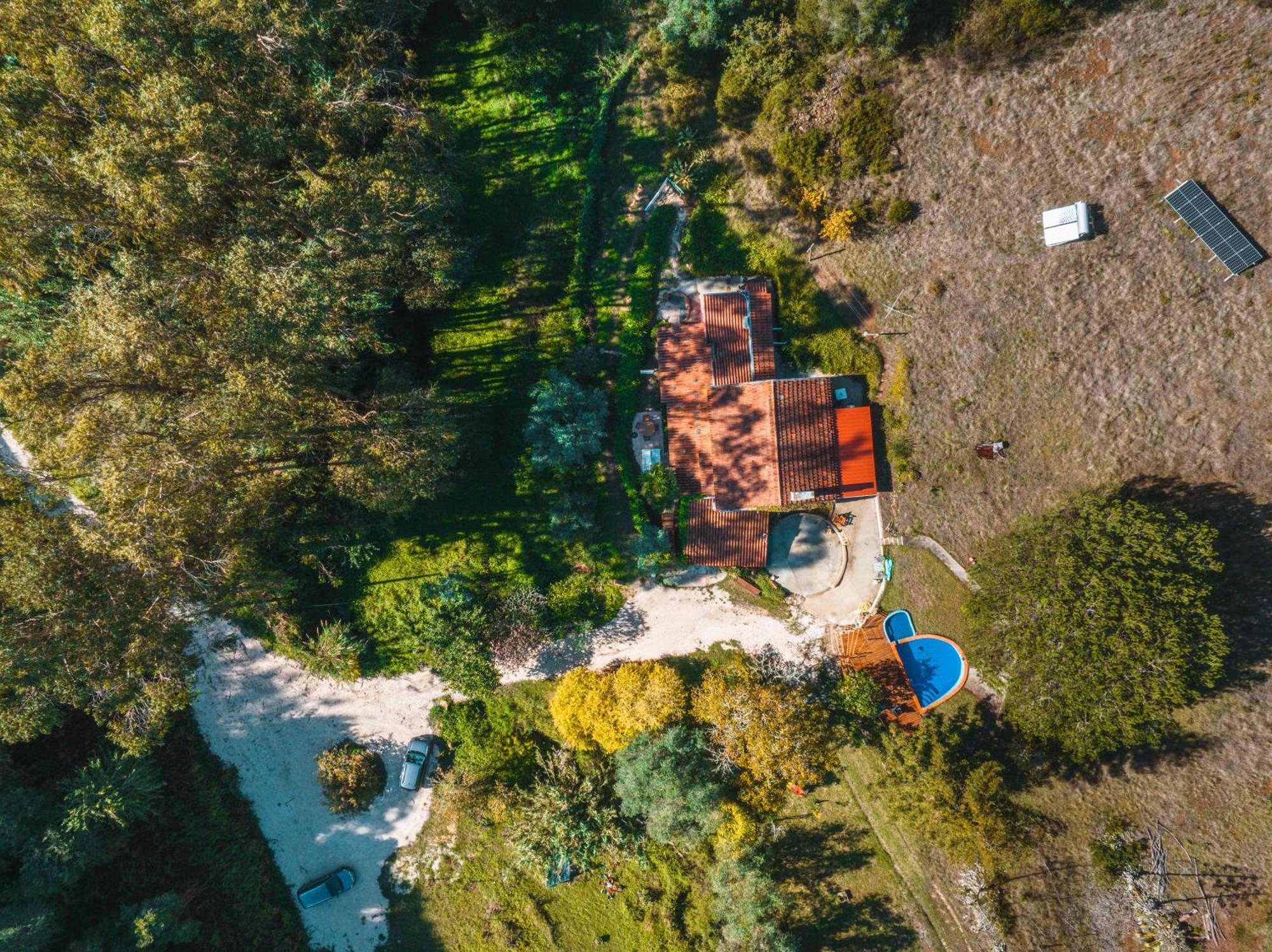 Nativo Natureza Pink Wood Cabin Cela  Buitenkant foto